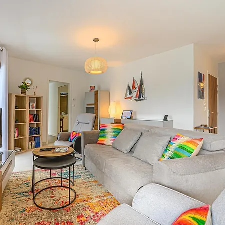 Ferienwohnung L'Audacieux - Appt Neuf Avec Vue Sur Les Toits Vannes Exterior foto
